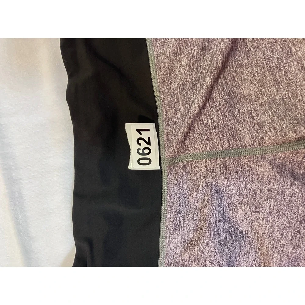 Lululemon 6 Speed Up Shorts Heathered Gray Black Running Athletic Lined 2.5